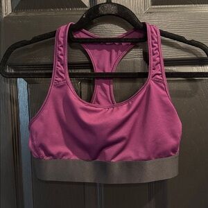 Purple Sports Bra